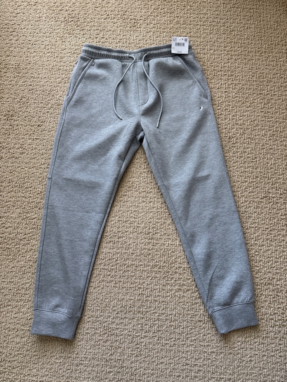 NWT American Eagle Grey Men's Jogger Sweatpants - Classic Athletic Style